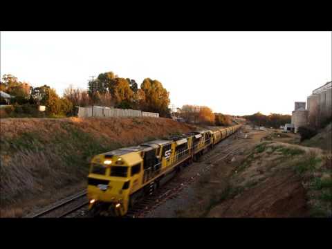 SSR Grain Train #3142 - Wallendbeen, NSW