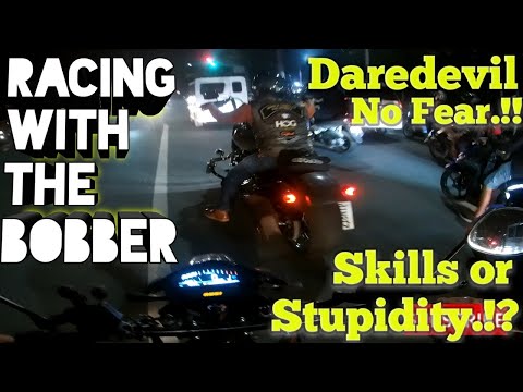 Racing with the Bobber | mala - Byaheng langit at mala Daredevil Driving | Kuya_TV