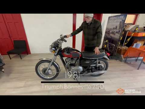 1981 Triumph Bonneville 750 - Image 2