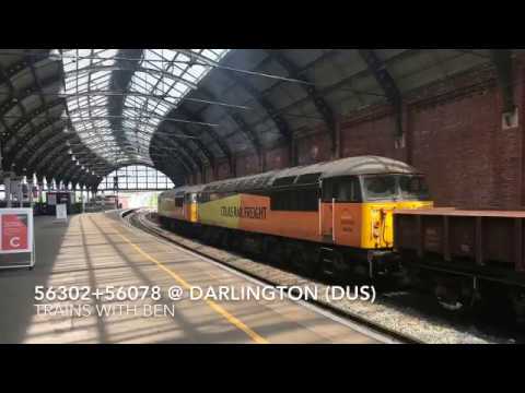 56302 “Peco” + 56078 @ Darlington (DUS) - 6S31 Doncaster Up Decoy to Millerhill S.S.