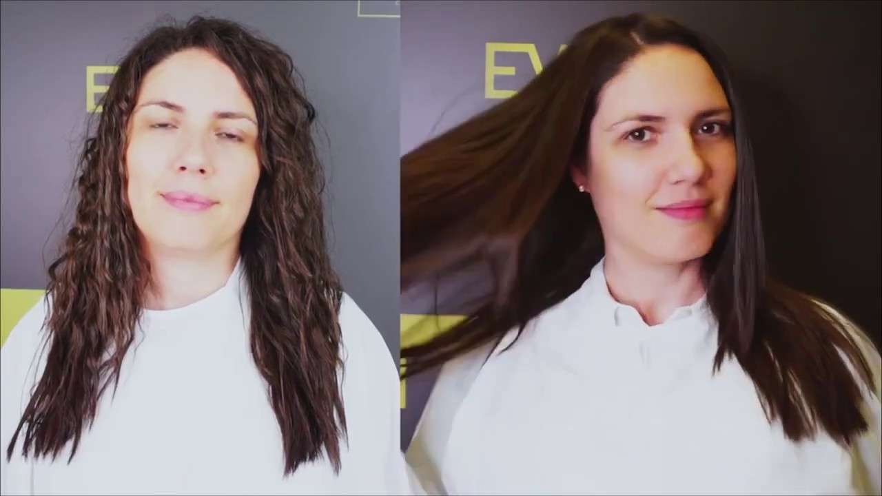 Coffee Gold - Lissage des cheveux avec Protéine (étape par étape)