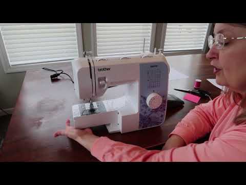 Brother XM2701 Instructional video. Accessories, parts of the machine,