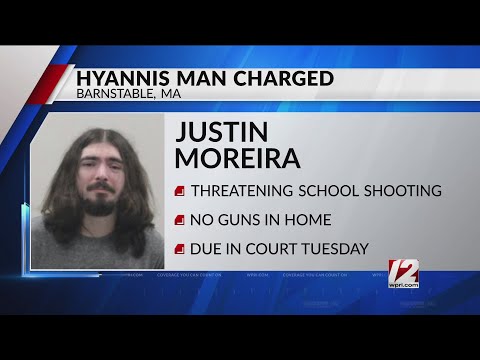 Hyannis man charged after threatening to commit school shooting