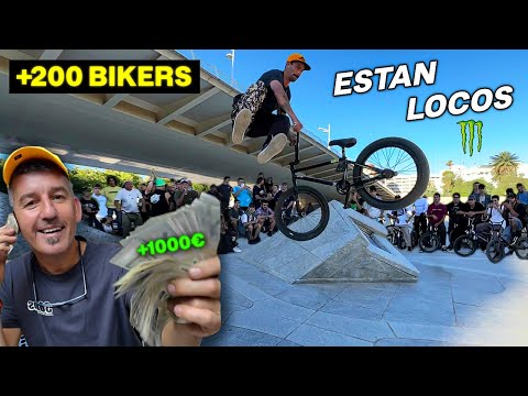THE MOST EPIC MEET-UP IN VALENCIA 🧨 MONSTER BMX STREET JAM 2023
