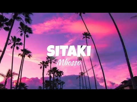 Mbosso - Sitaki (Lyrics)