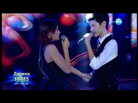 Дарина Йотова и Кристиан Костов - Крадена Любов - X Factor Live (04.01.2016)