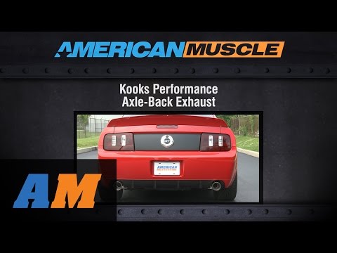 2005-2010 Mustang Kooks Performance Exhaust Sound Clip Axle-Back (GT, Shelby GT500) Review