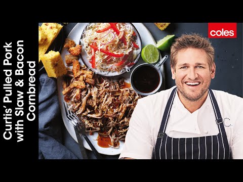 BBQ Pulled Pork with Slaw & Bacon Cornbread | Cook with Curtis Stone | Coles