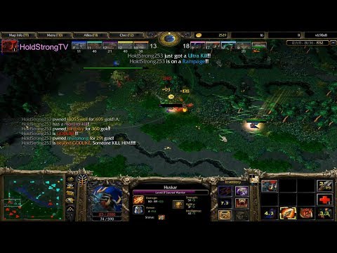 DOTA 1 Huskar Sacred Warrior Beyond GODLIKE + RAMPAGE