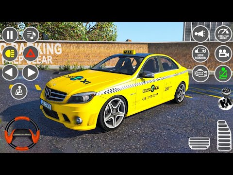 US Prado Car Taxi Cab Simulator 3D - Car Driving in Open World City - Android GamePlay KJBH Part-1