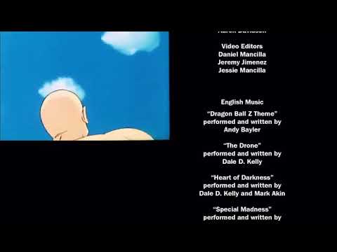 Bardock the father of goku credits English dub