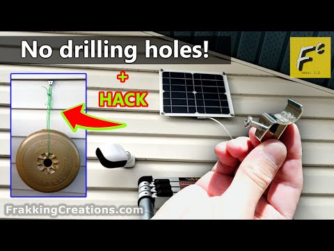 HOLACA Vinyl Siding Hooks Mount for AOSU SolarCam D1 SE/Lite/Max, Eufy Solocam S340/E30,Reolink Argus PT 3MP/4MP/5MP/2K,ANSQUE Security Cameras (GU01/SA01),Cinnado B6 Security Camera and Solar Panels video review thumbnail