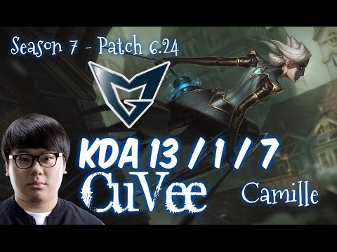 SSG CuVee CAMILLE vs MAOKAI Top - Patch 6.24 KR Ranked