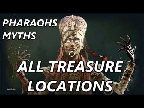 Assassin's Creed: Origins - The Curse of the Pharaohs - All Pharaohs Treasure Locations
