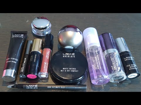 Lakme absolute top 10 makeup products for bridal makeup kit | best for summers and winters | Video