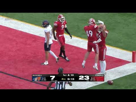 Highlights: Cornell Football vs Bucknell - 10/18/2025