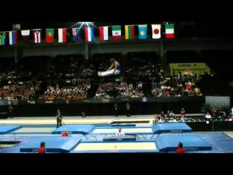 Ushakov Dmitry Final RUS,Trampoline World Championships 2014
