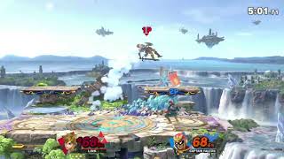 ファルコンはまず何かしら入れ込んでくる　スマブラSP　リンク　VIPマッチ