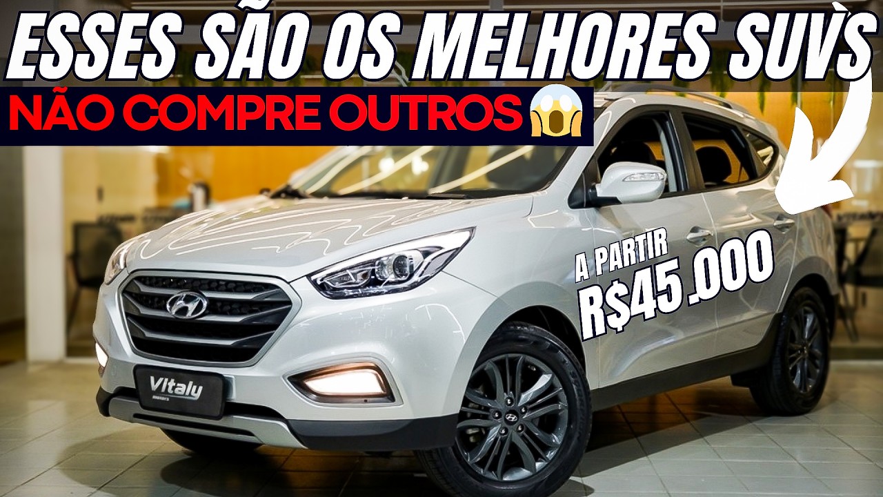 😱 ESSES SÃO OS MELHORES SUVS USADOS DE 2024! Não COMPRE outras OPÇÕES  ANTES de VER ESSAS