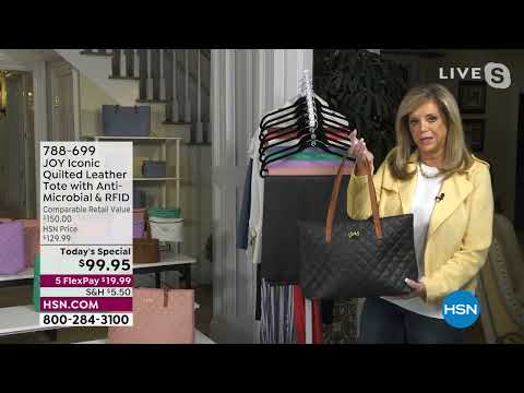 HSN | Joy Mangano Handbag Collection Premiere 03.10.2022 - 10 PM