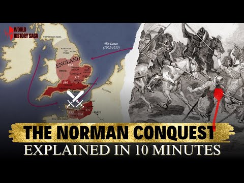 The Norman Conquest: The War that Changed the English Language | World History Saga #history