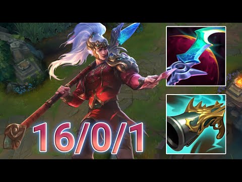 Crit Xin Zhao Jungle VS Kindred Highlights | Diamond 1 | Patch 12.18
