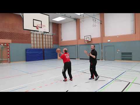 Basketball-Spiel 21 Einundzwanzig