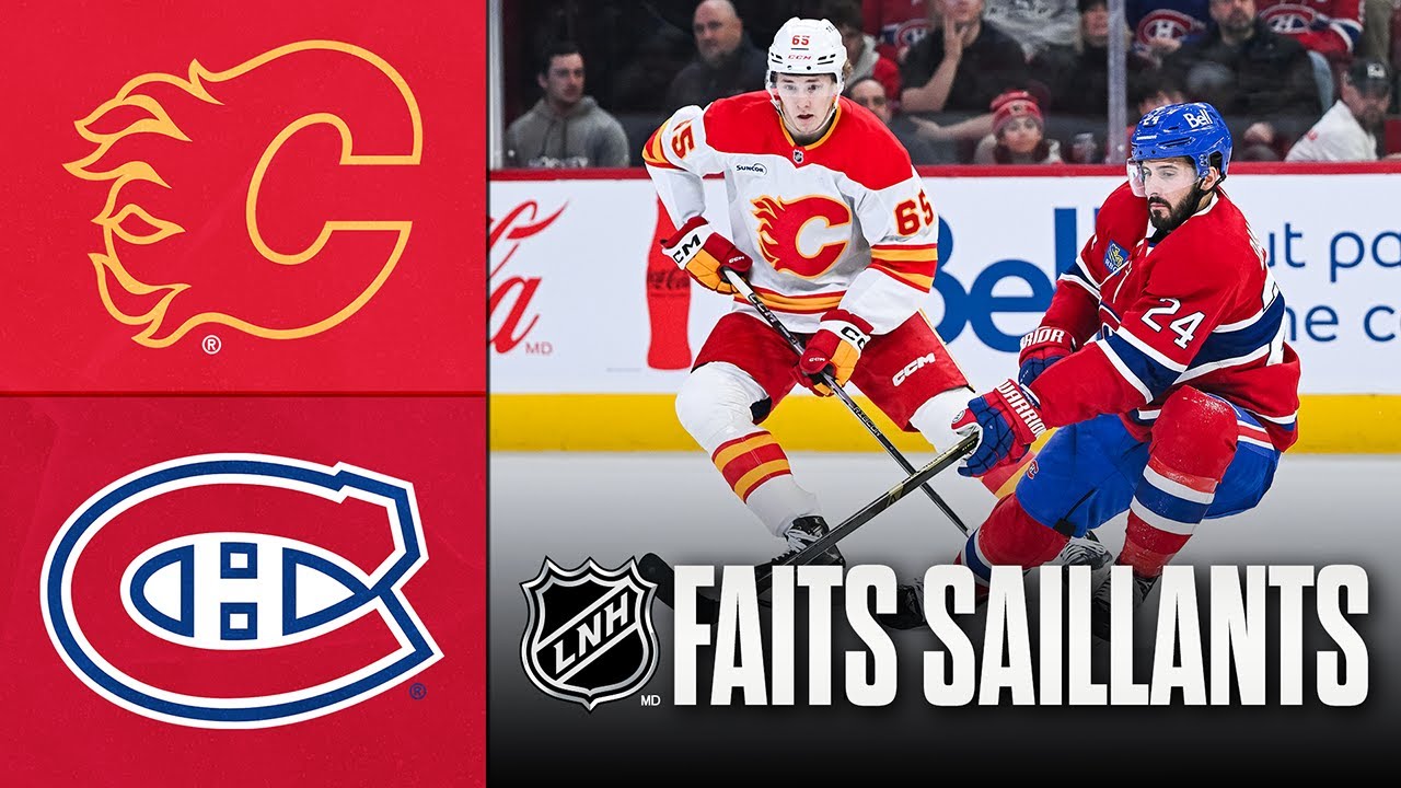 Flames vs Canadiens 07/01/26 | Faits saillants