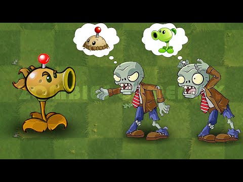 Plants vs Zombies 2 New Cartoons Animation #83 : Potato Repeater Mode vs Zombie