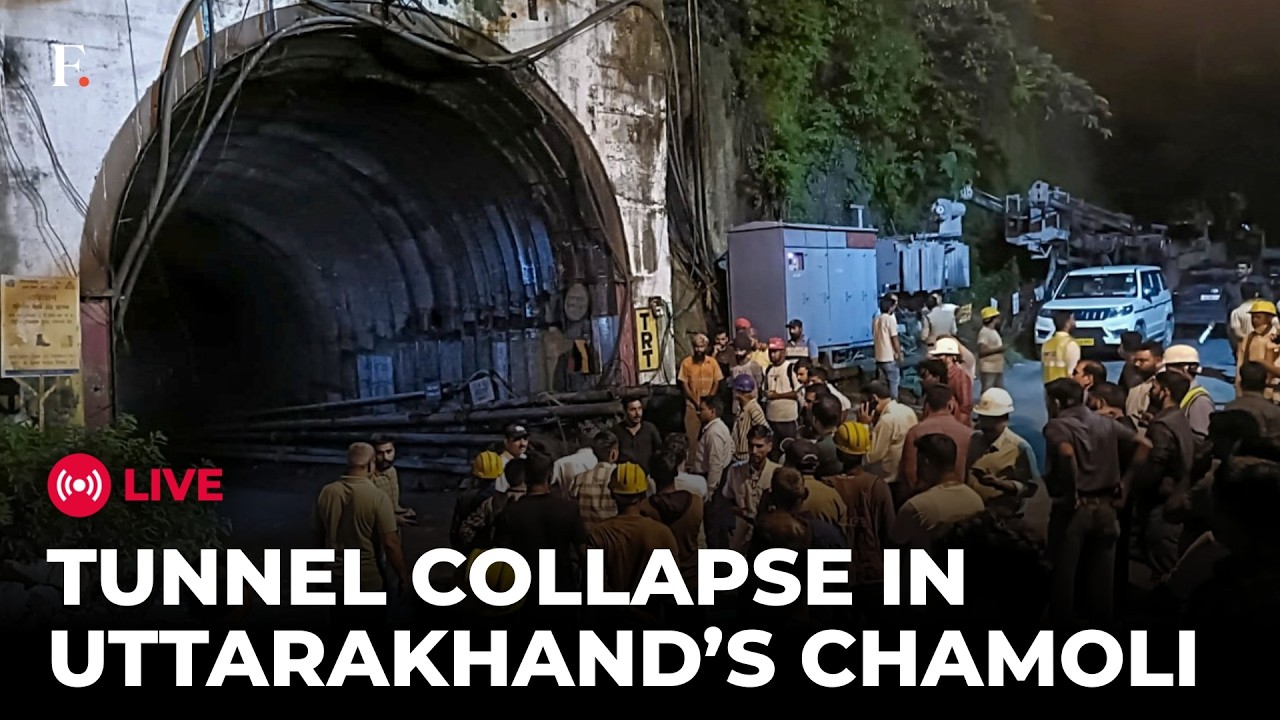 Chamoli Tunnel Accident LIVE: 7 Workers Dead, 3 Trapped | Rescue Operation Underway | Uttarakhand