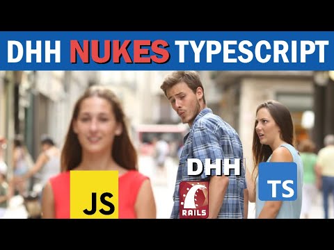 DHH REMOVES TypeScript from Turbo Rails 8 | Developers Revolt! | My thoughts (as a Rubyist)