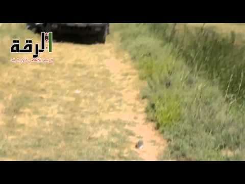 استهداف  قوات النظام بقذائف الهاون من قبل لواء ثوار الرقة في الفرقة 17 في محافظة الرقة