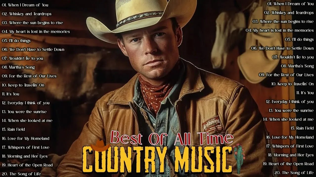 Country Playlist Timeless Classics and Top Hits for Every Country Music Fan