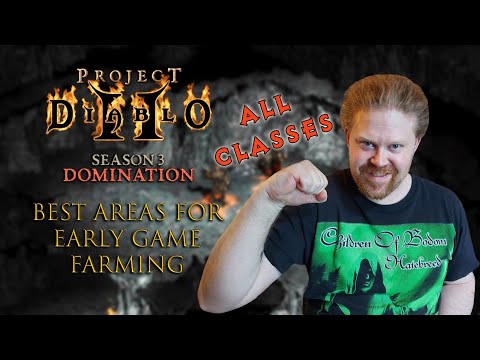 Project Diablo 2 Season 3 BETA - Earlygame Builds and Farming Areas - ALL CLASSES