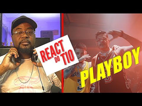 Hungria Hip Hop e Krawk  PLAYBOY - REACT do TIO -   MANO 😅