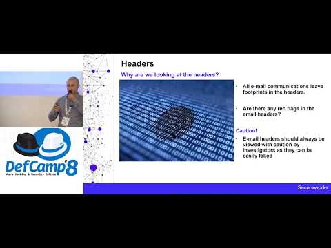 DefCamp 2017 - Sharper than a Phisher’s Hook – The Story of an Email Autopsy