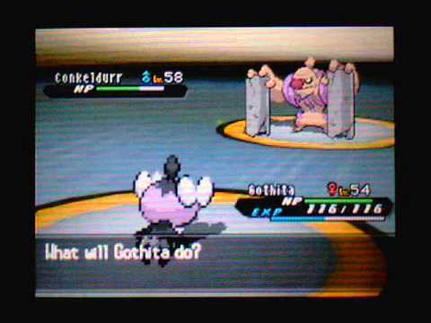 Pokémon Black 2 Unevolved Playthrough 58 [vs. Marshal] - Cage match