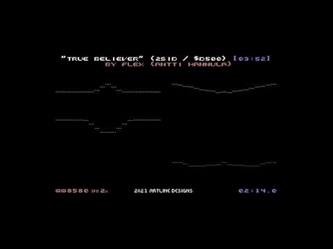 Flex - True Believer [2sid] | C64 Music