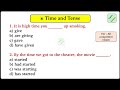 Time And Tense Practice Set 8 Advance English Academy By Deepak Sir Englishacademybydeepakkr