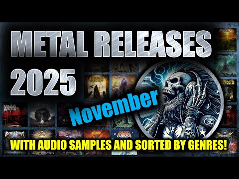 New Metal Albums November 2025 - Preview of Upcoming Metal releases November 2025! #newmetal