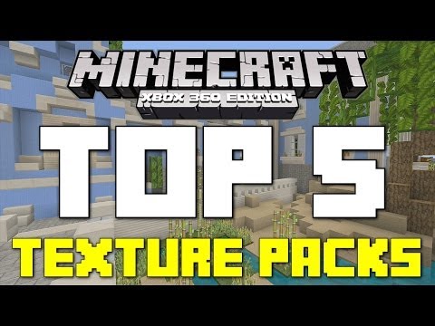 Dan Lags - My Top 5 Favorite Texture Packs on Minecraft Xbox 360!