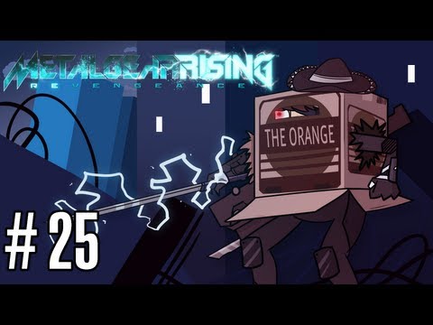 Metal Gear Rising: Revengeance Hard Difficulty Gameplay / Walkthrough Part 25 - MONSOON