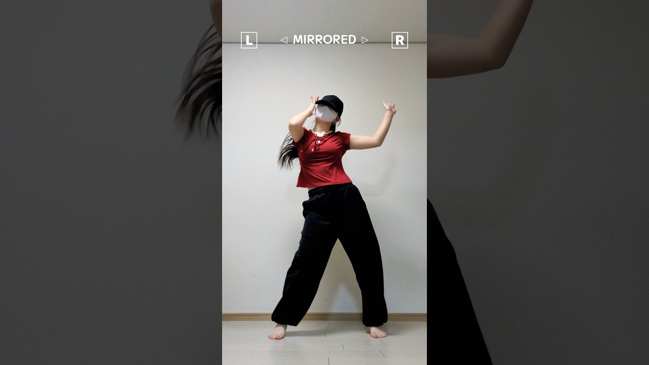 [MIRRORED] Hearts2Hearts - RUDE! (Japanese ver.) | Dance Tutorial #ellendance #shorts