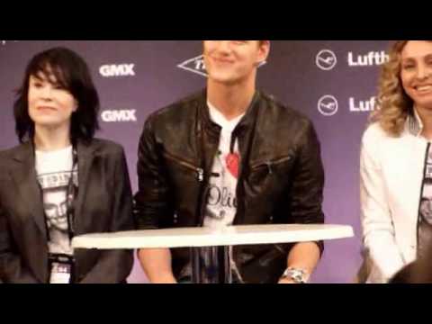 ESCKAZ live in Dusseldorf: press-conference of Alexey Vorobyov (Russia)