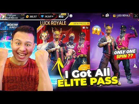 Finally All Old Elite Pass Return in Free Fire 😱 34000 Diamonds 💎 Spin in New Hall of Elites Event