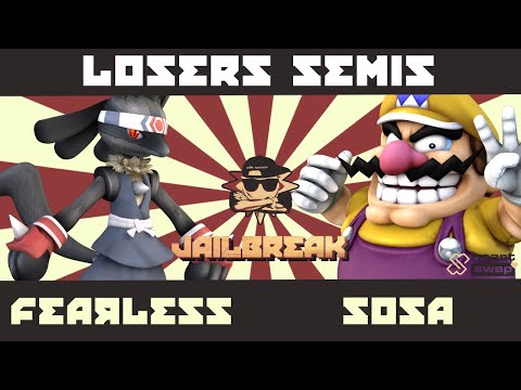 Jailbreak Losers Semis: Fearless (Lucario) vs Sosa (Wario) - Singles Top 8