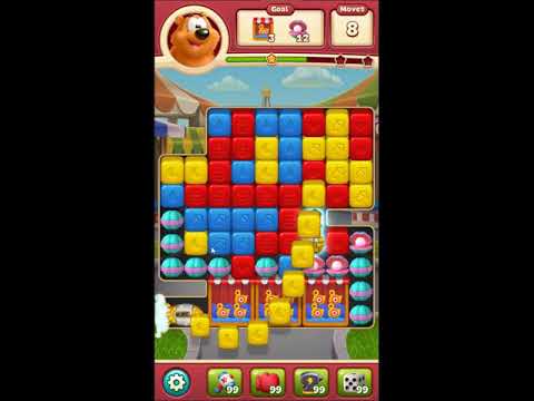 Toon Blast Level 3785 - NO BOOSTERS 🐻🐺🐱 | SKILLGAMING ✔️