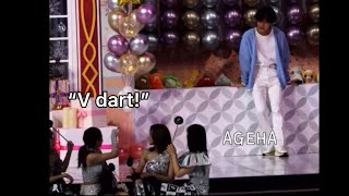 Download lagu when twice nayeon helped taehyung BTS during boy with luv performance mp3