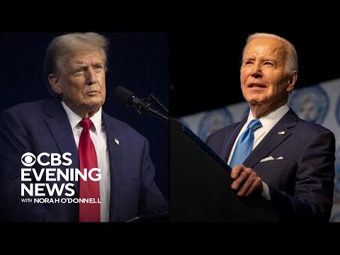 美國總統大選第一次辯論會十天後登場，拜登和川普準備好了嗎？(Biden, Trump gear up for first debate of 2024)