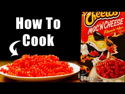 How To Make Cheetos FLAMING HOT Mac and Cheese